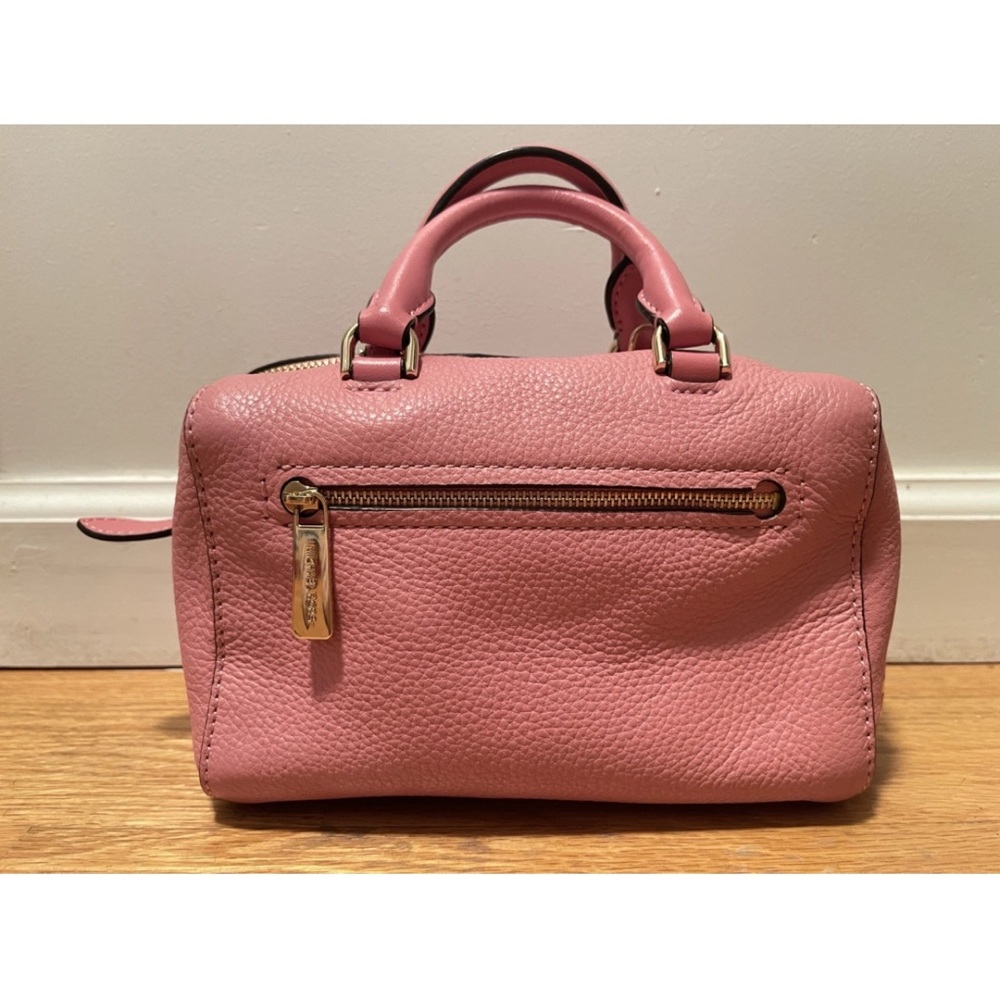 Michael Kors Rose Leather Satchel - Picture 3 of 4